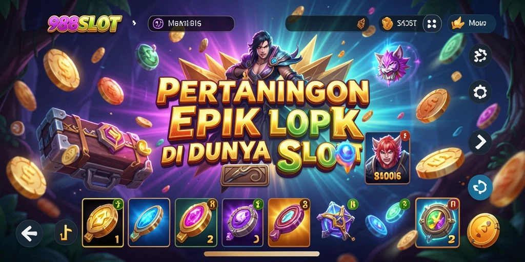 Tampilan gameplay 988SLOT yang menegangkan dan penuh aksi.