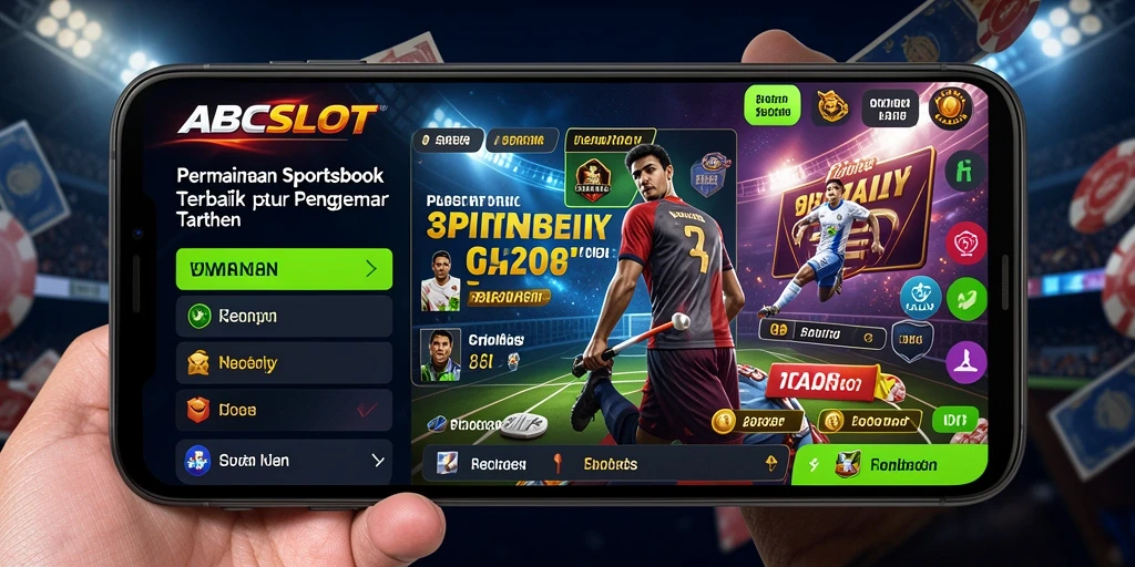 Tampilan gameplay menarik dari ABCSLOT dengan berbagai pilihan olahraga.