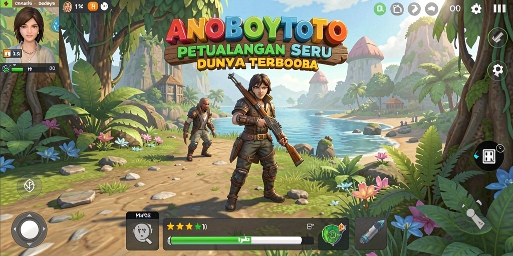 Tampilan gameplay ANOBOYTOTO yang mengesankan dalam dunia terbuka.