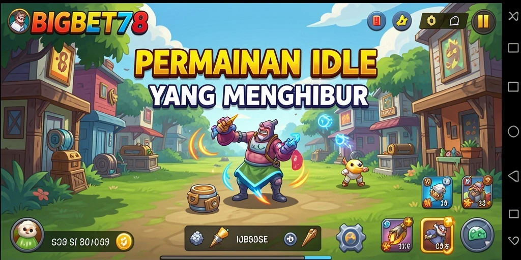 Screenshot BIGBET78 menampilkan mekanisme gameplay Idle yang menarik.