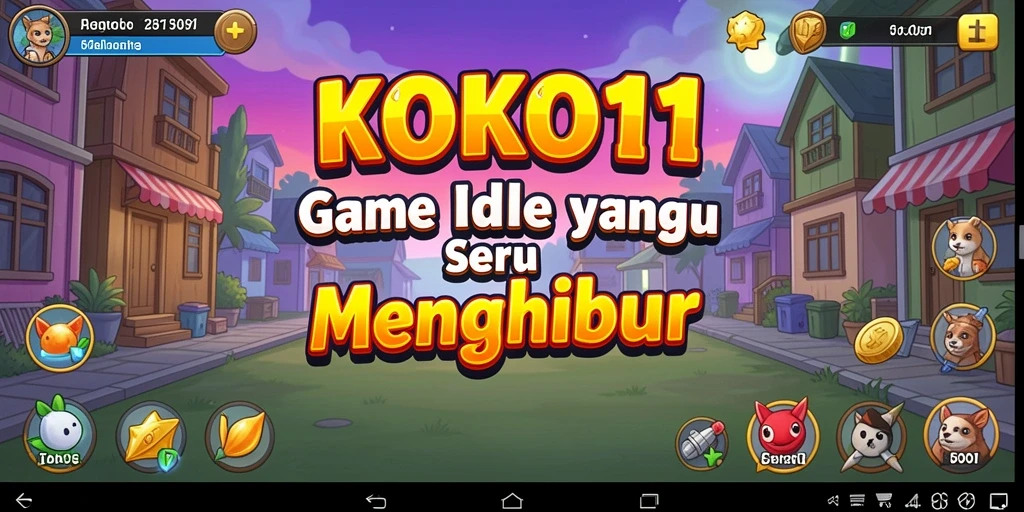 Screenshot KOKO11 menampilkan gameplay Idle yang seru dan menarik.