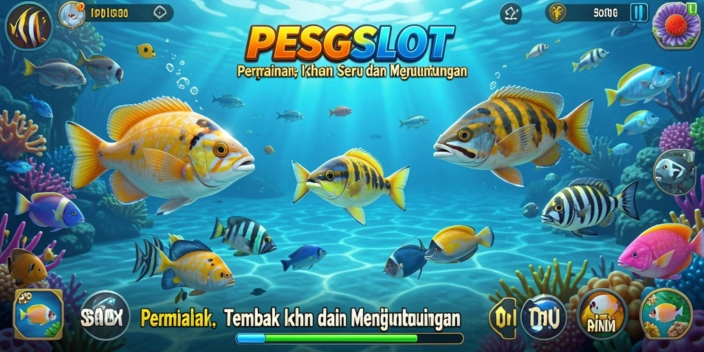 Tampilan gameplay PESGSLOT yang seru dan penuh warna.