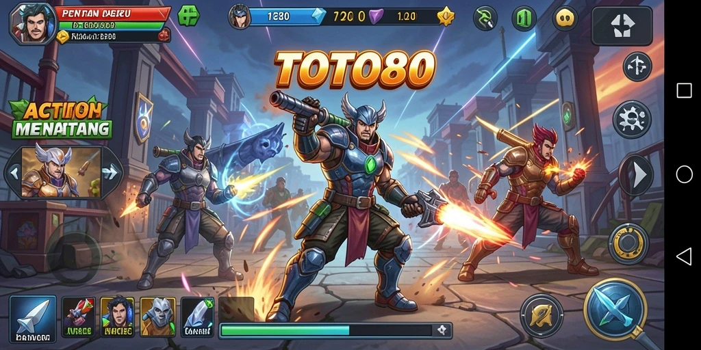 Gameplay mendebarkan TOTO80 dengan aksi yang cepat dan seru.